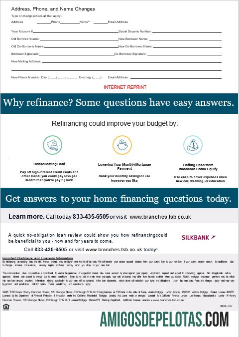 Extrato de hipoteca do banco TSB do Reino Unido em formatos Word e PDF, 3 páginas 3 exemplo